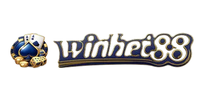 Logo van het casino met blauw en goud